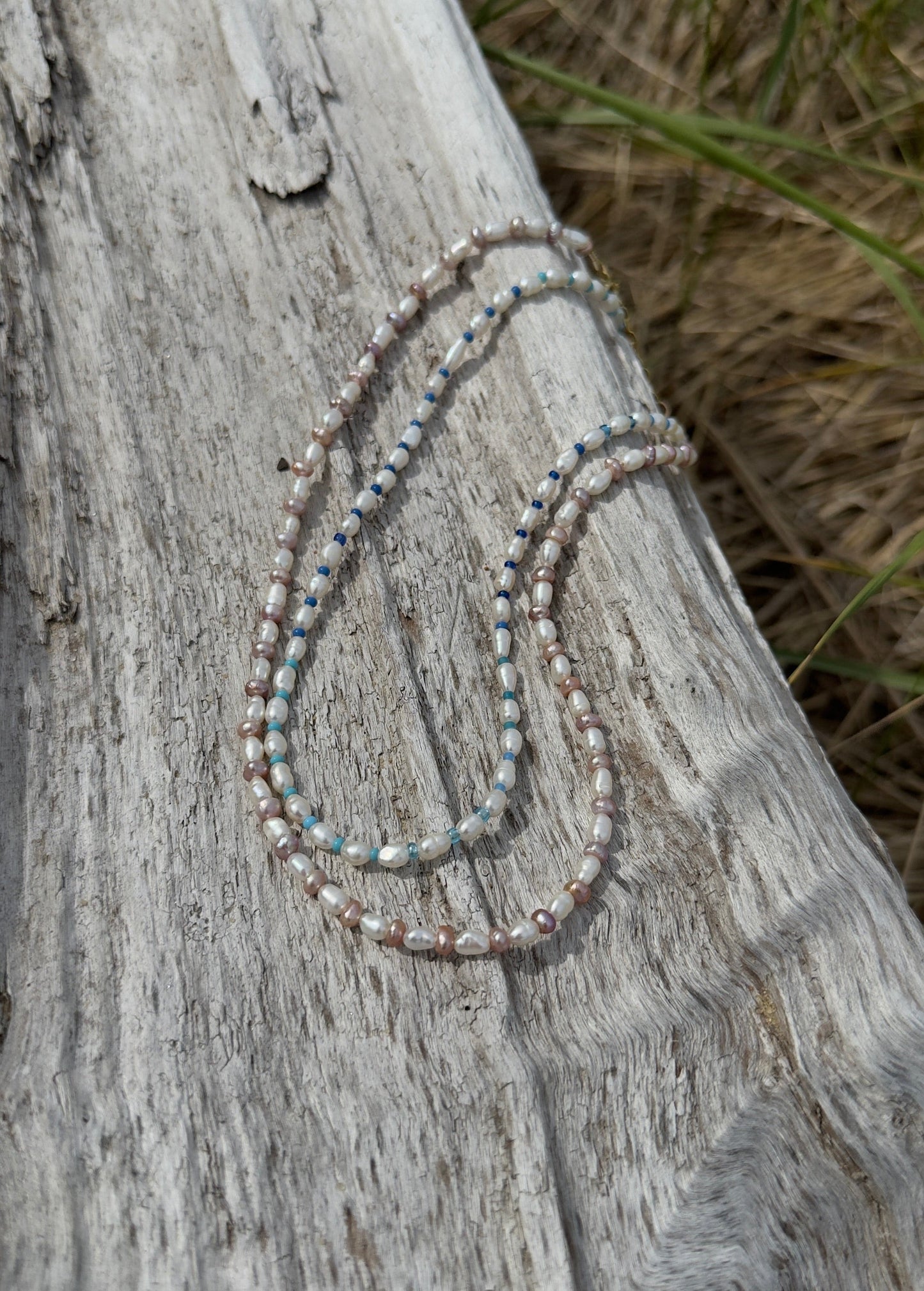 Blue Current Necklace