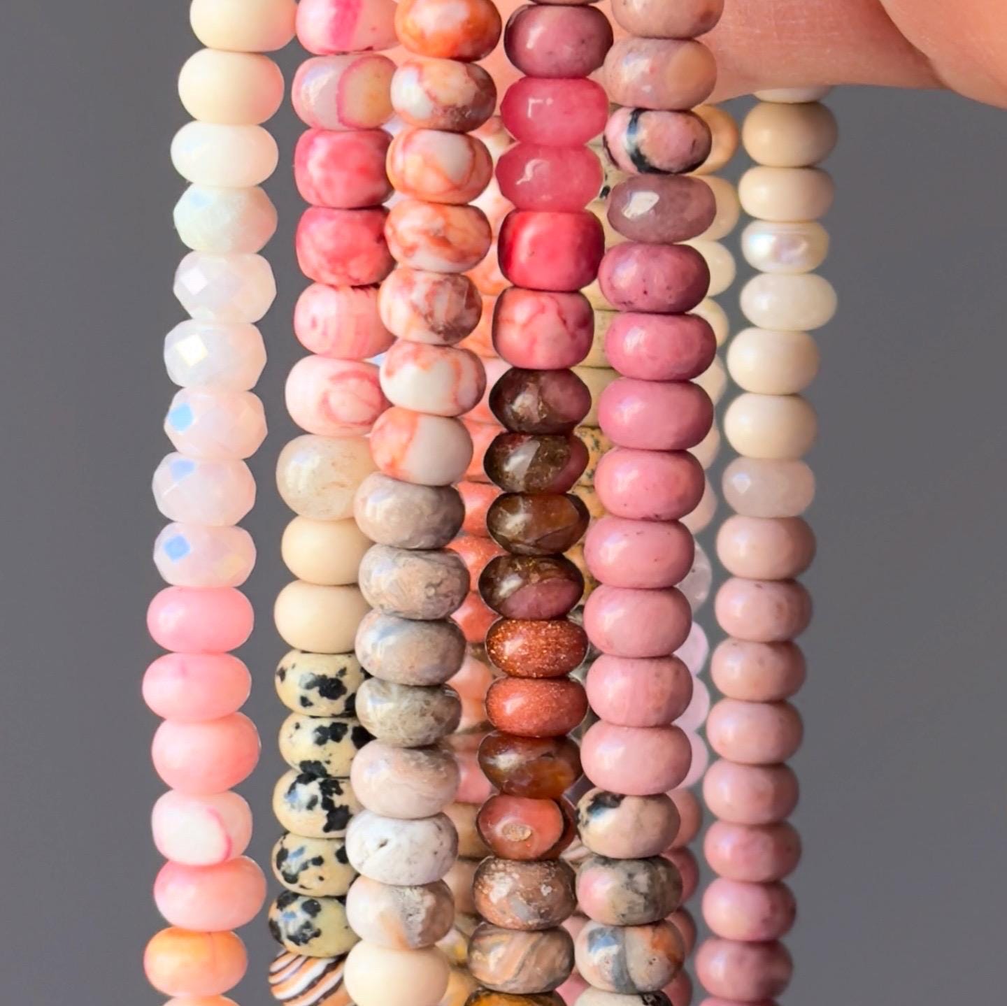 Rosewood #2 Ombré Gemstone Bracelet