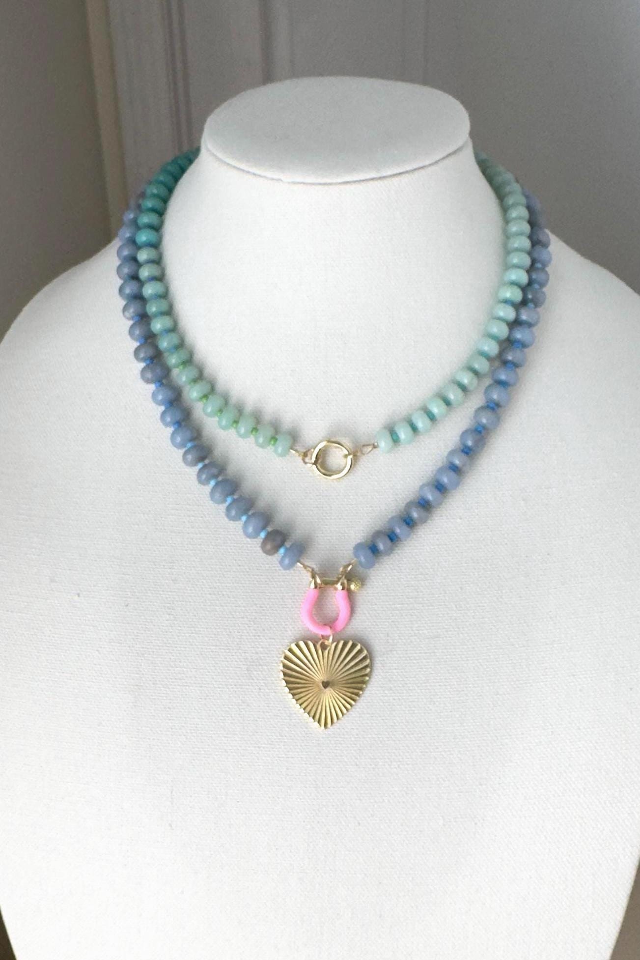 Amazonite Ombré Gemstone SHORTIE