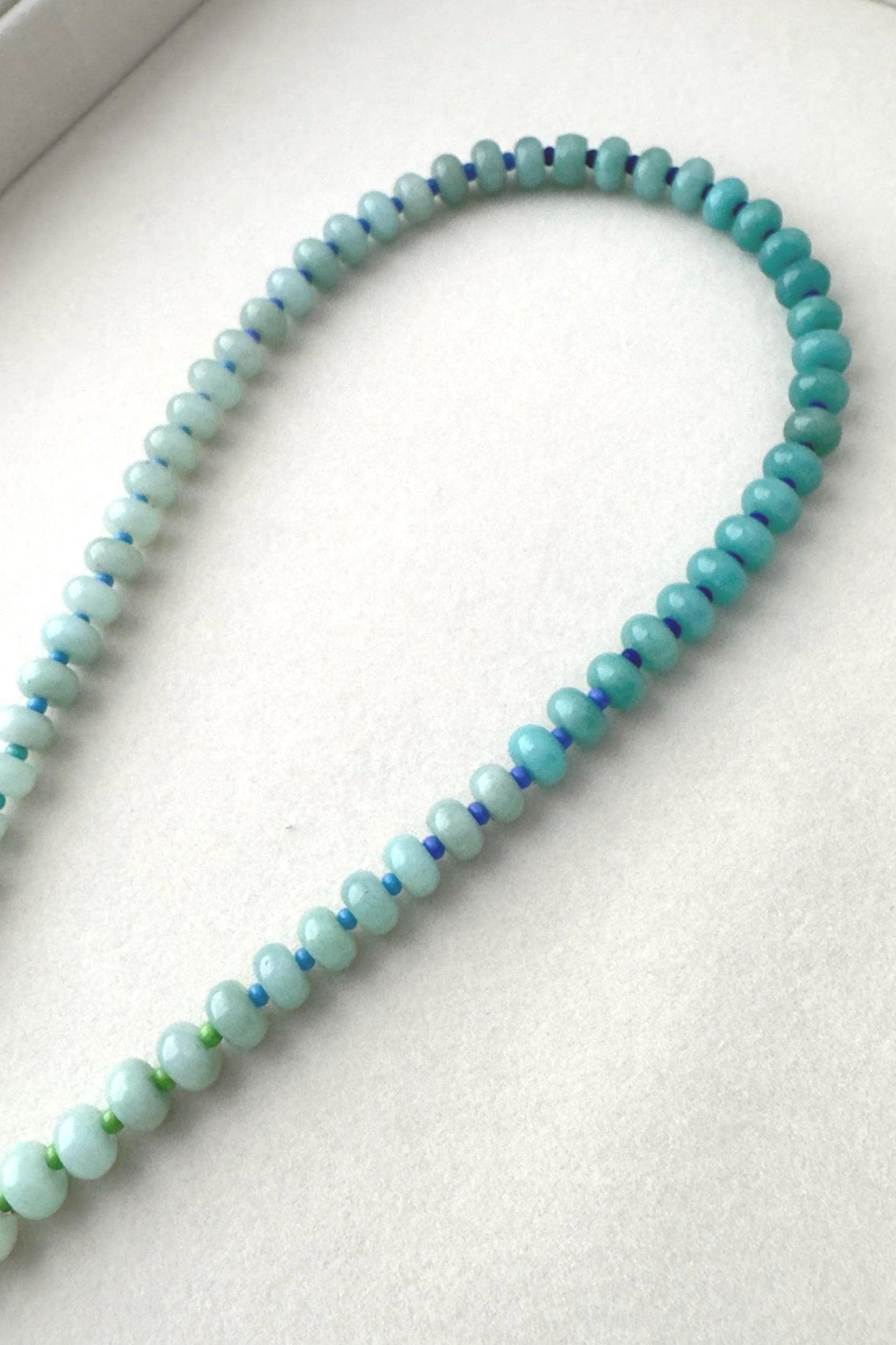 Amazonite Ombré Gemstone SHORTIE
