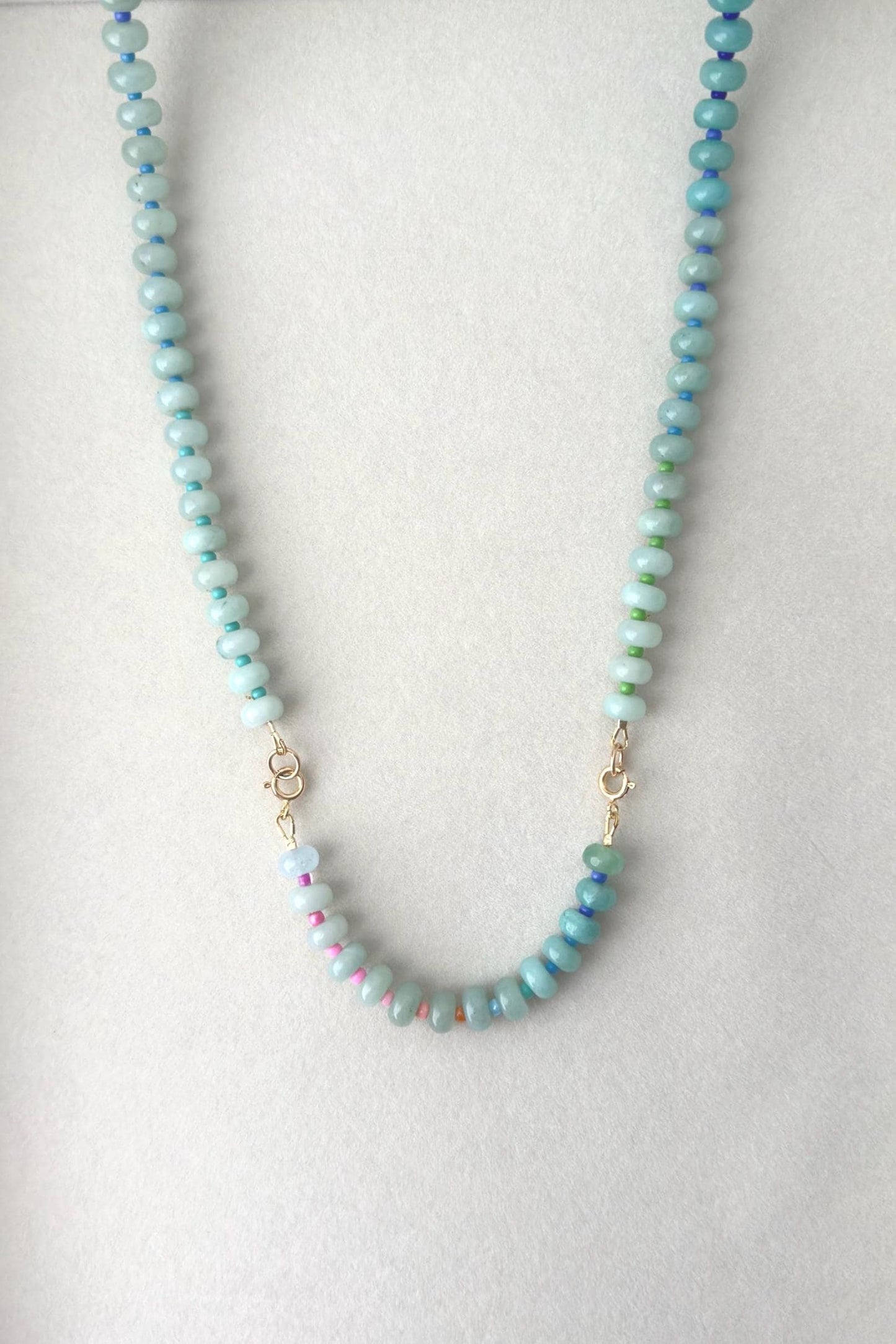 Amazonite Ombré Gemstone SHORTIE
