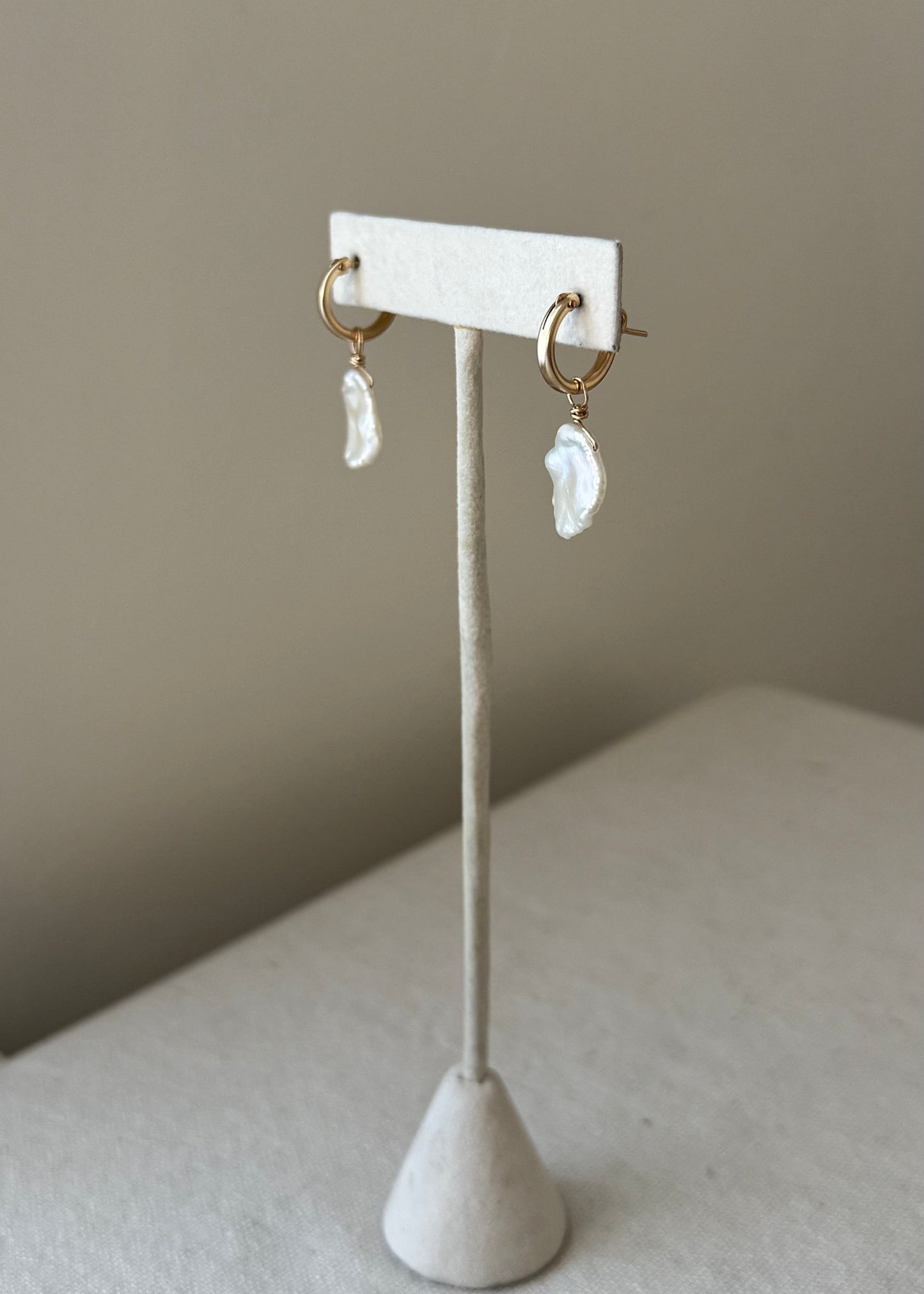 Always Hoops & Petal Pearl Charms