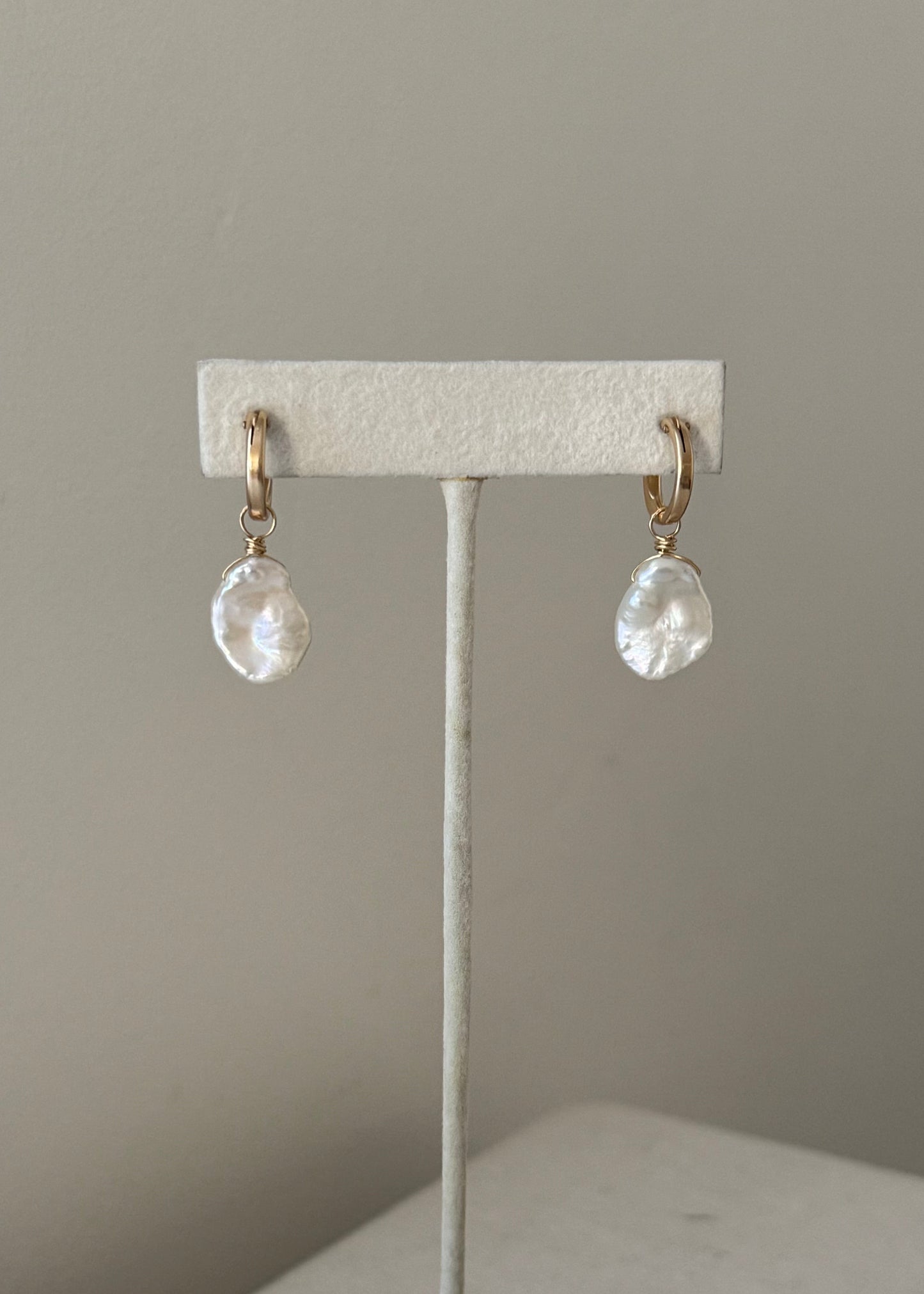 Always Hoops & Petal Pearl Charms