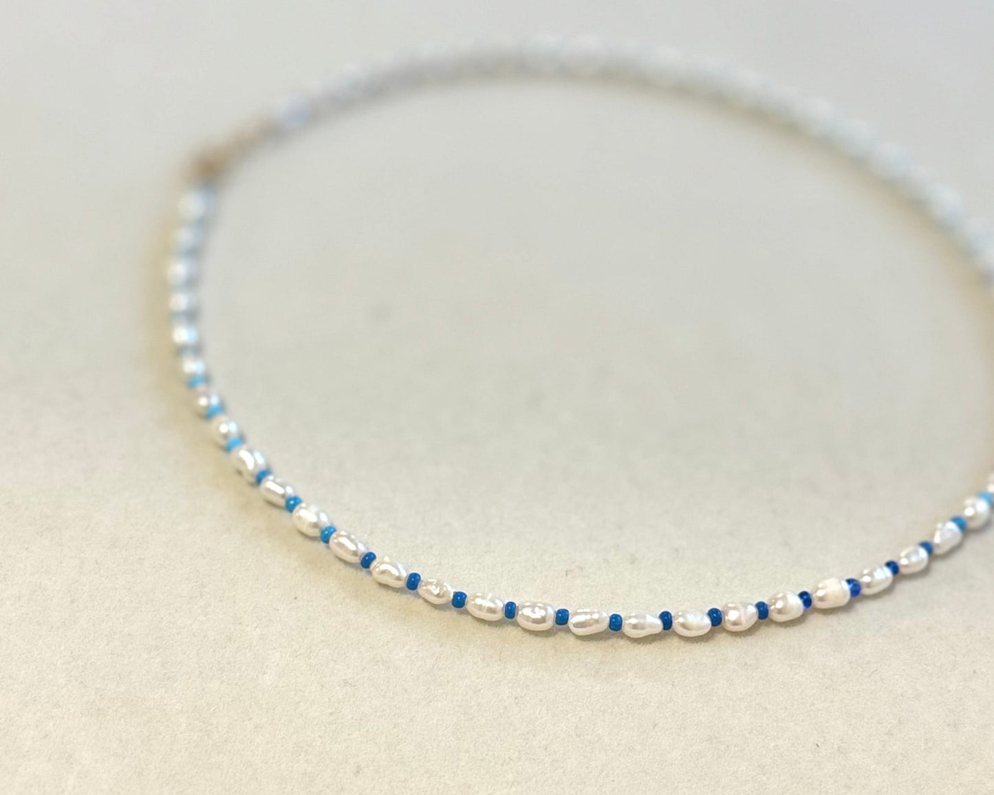 Blue Current Necklace