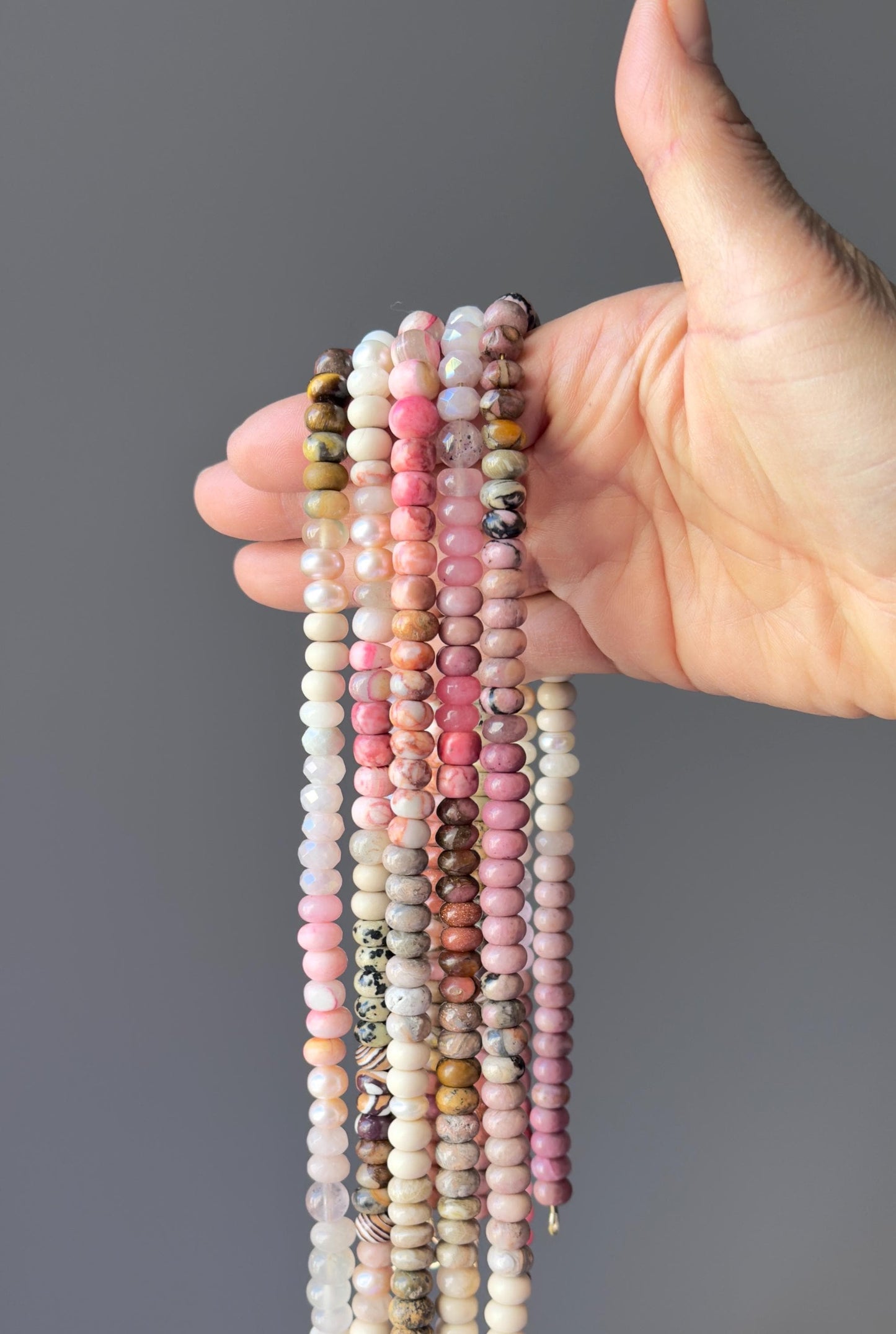Rosewood #2 Ombré Gemstone Bracelet
