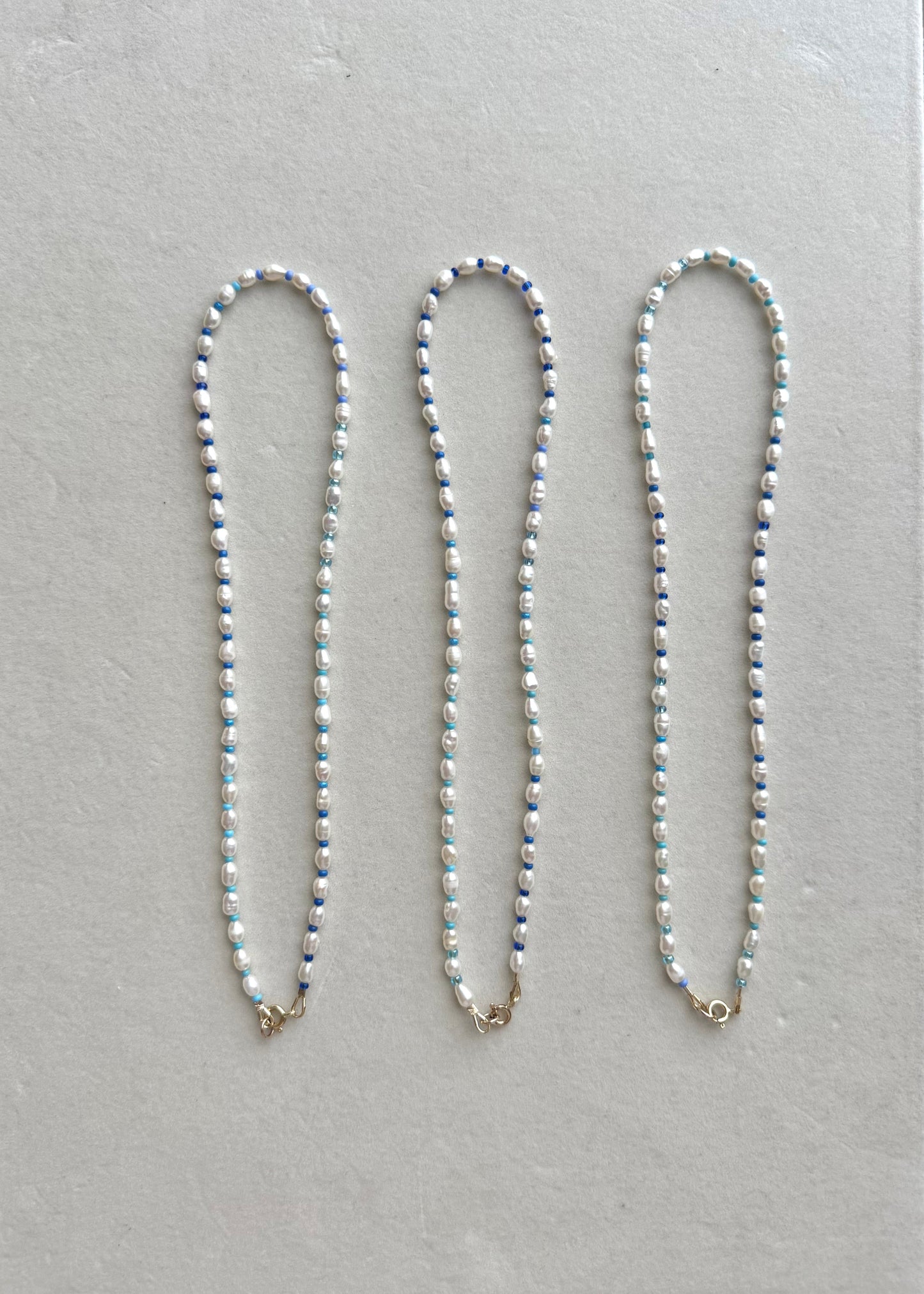 Blue Current Necklace