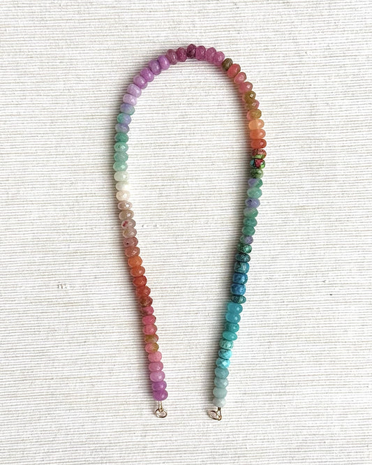 Tiki Boat Sunset Cruise Series — EVENING EMBER Ombré Necklace