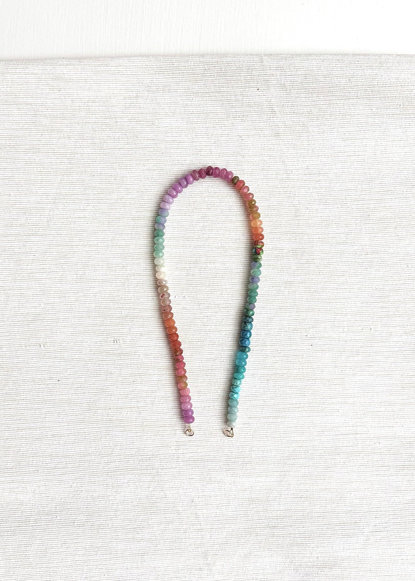 Tiki Boat Sunset Cruise Series — EVENING EMBER Ombré Necklace