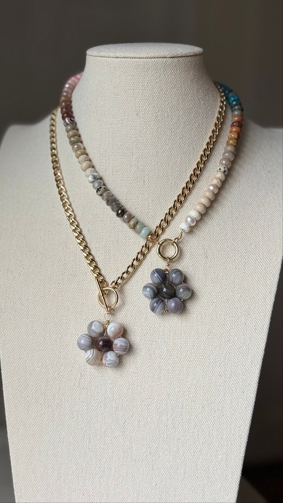 Flora Pendant — Stone Veil