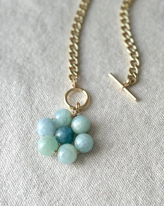 Flora Pendant — Bluebell