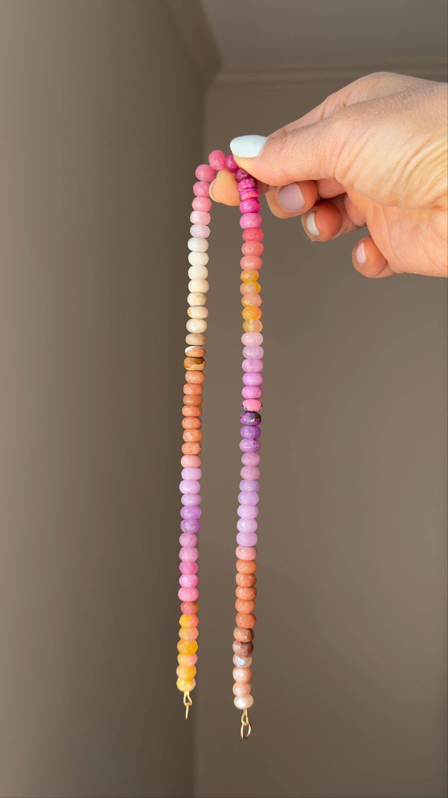 Morada Skies Series — SUNSET BLOOM Ombré Necklace