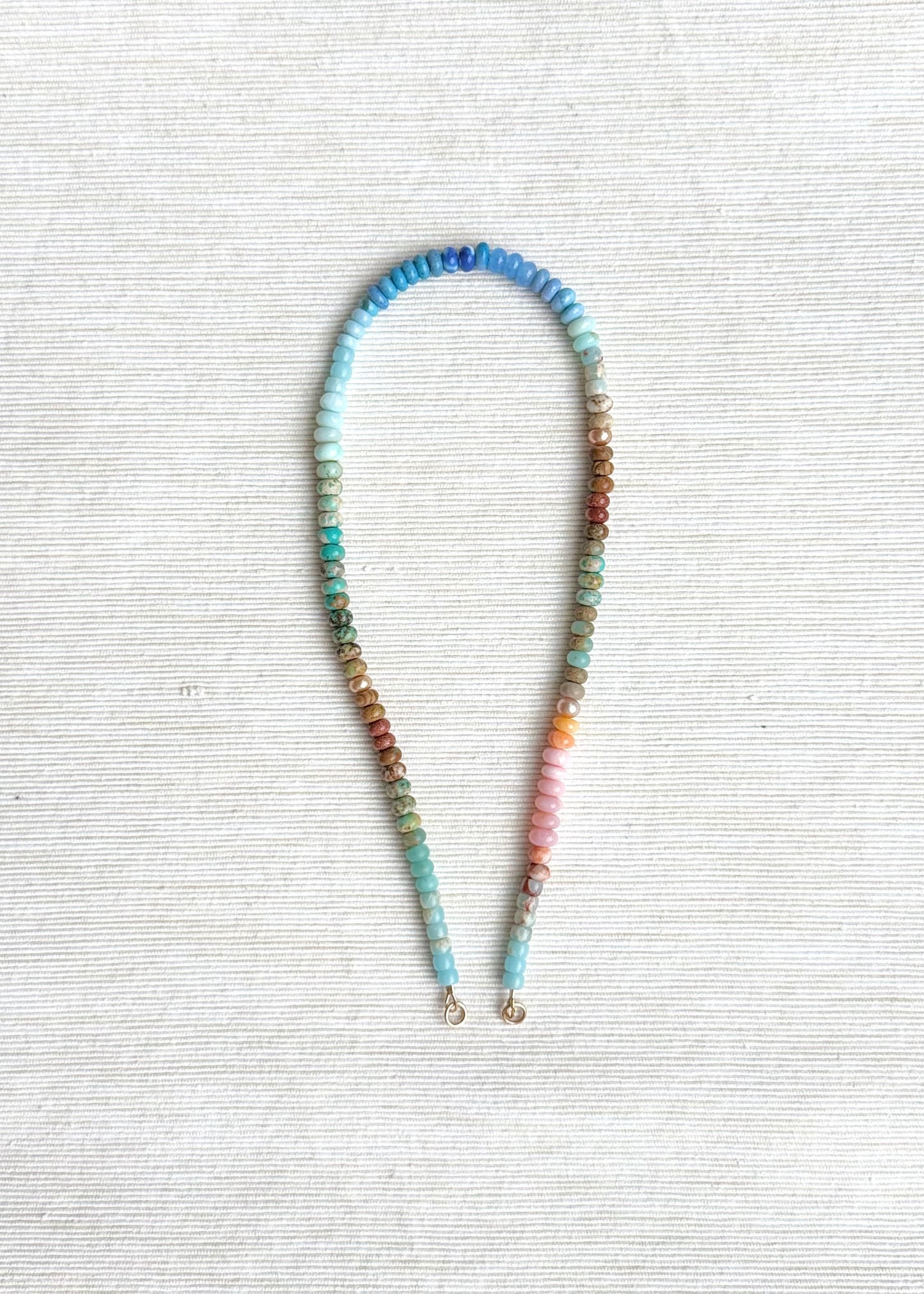 Glimmer Series — TIDAL EMBER Midi Ombré Necklace
