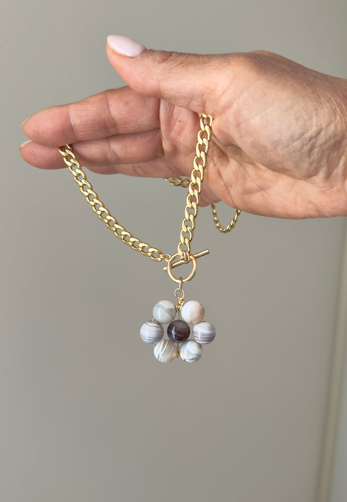 Flora Pendant — Stone Veil