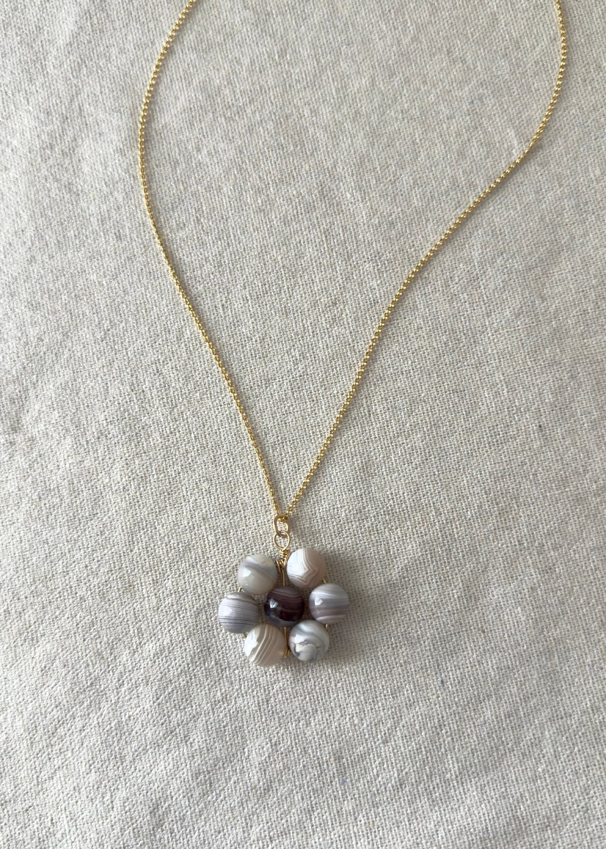 Flora Pendant — Stone Veil