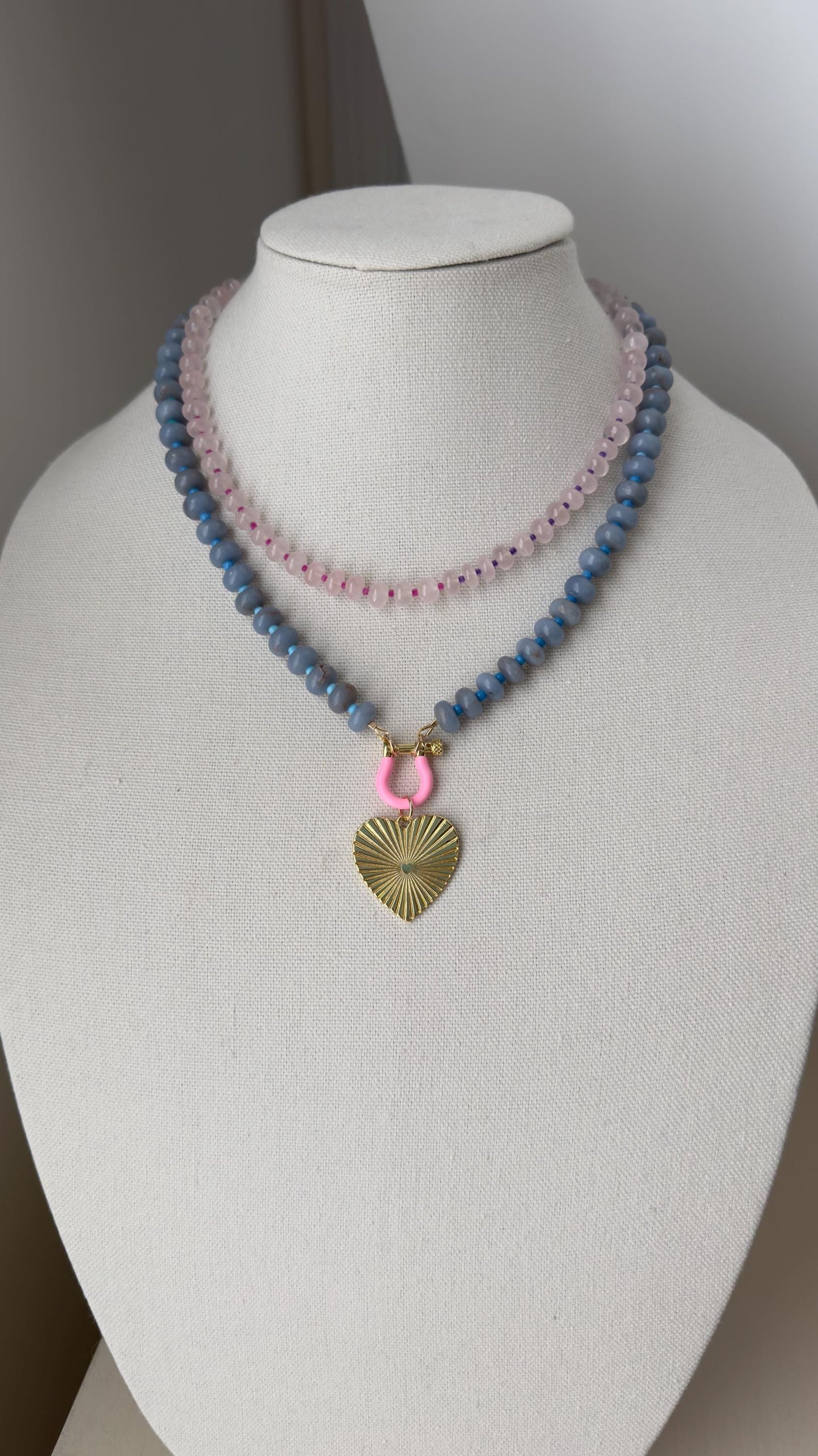 Madagascar Rose Quartz Ombré Bracelet