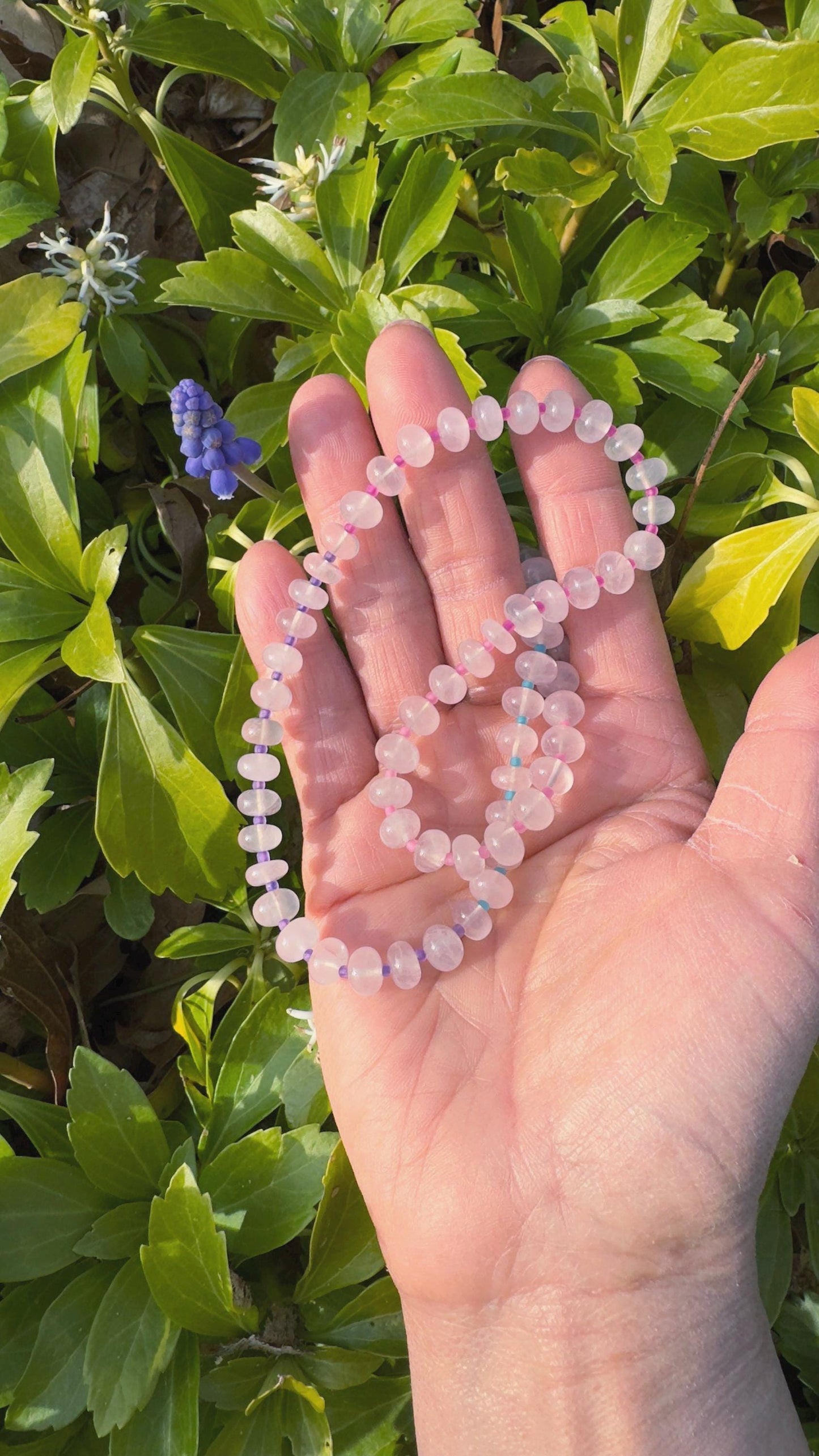 Madagascar Rose Quartz Ombré Bracelet